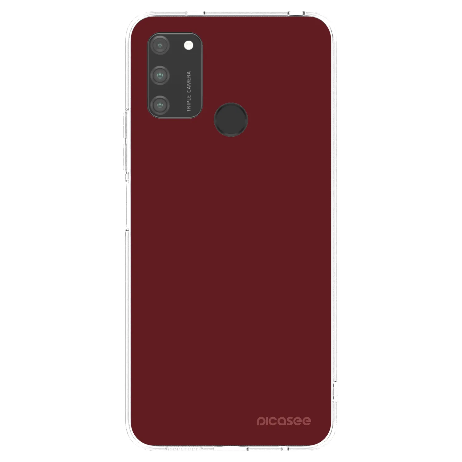 Picasee Honor 9A Hülle - Transparentes Silikon - Red Bliss