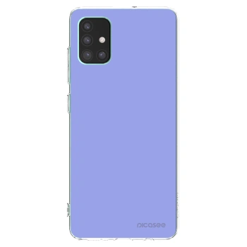 Picasee Samsung Galaxy M51 M515F Hülle - Transparentes Silikon - Sky Whisper