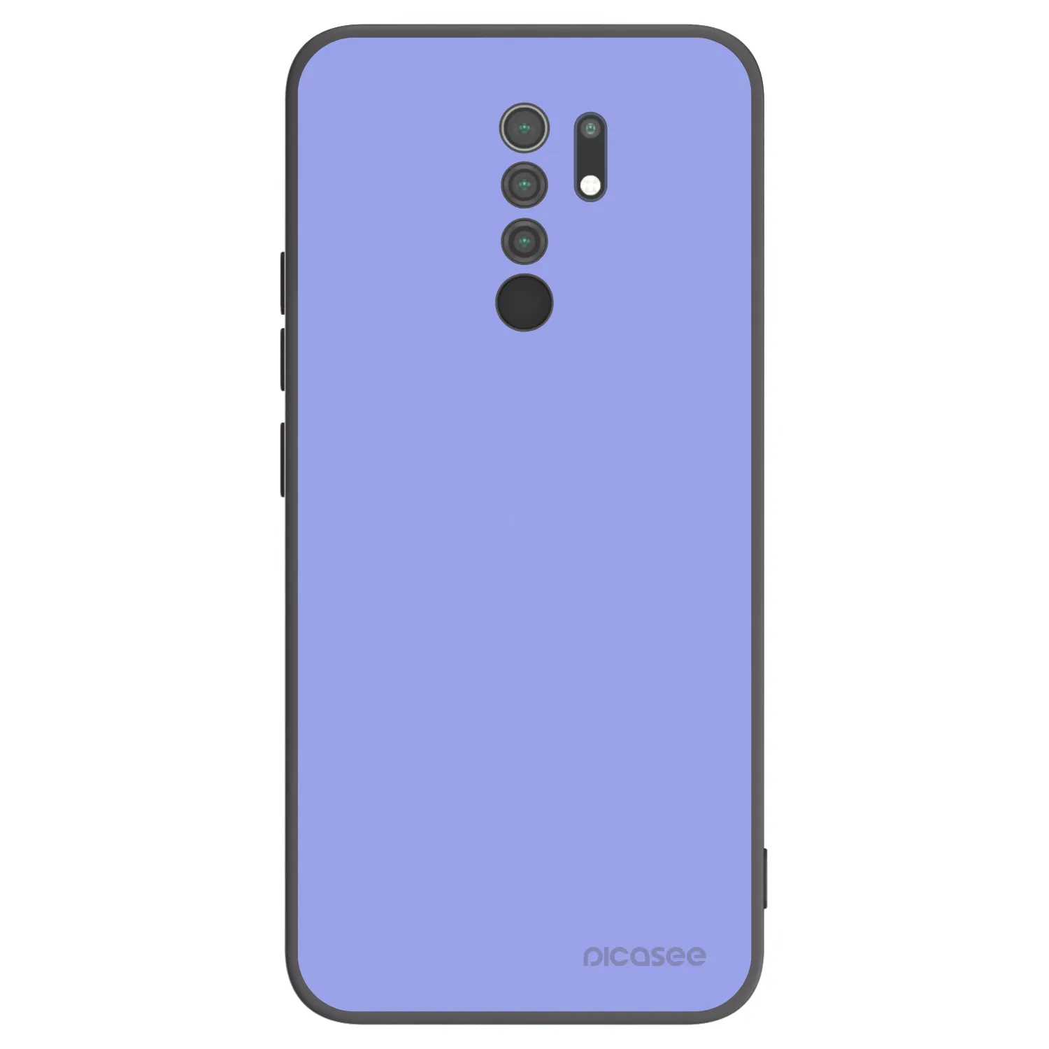 Picasee Xiaomi Redmi 9 Hülle - Schwarzes Silikon - Sky Whisper