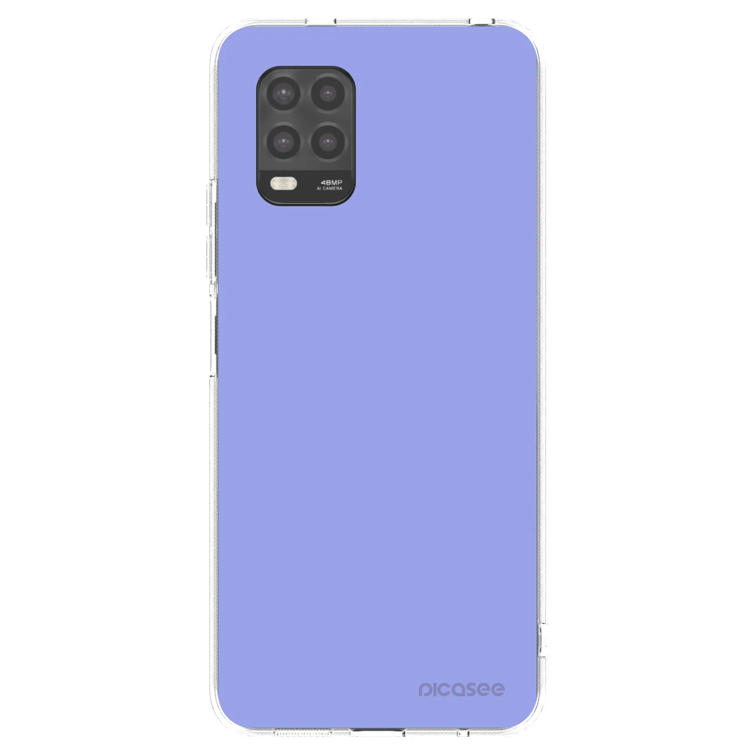 Picasee Xiaomi Mi 10 Lite Hülle - Transparentes Silikon - Sky Whisper