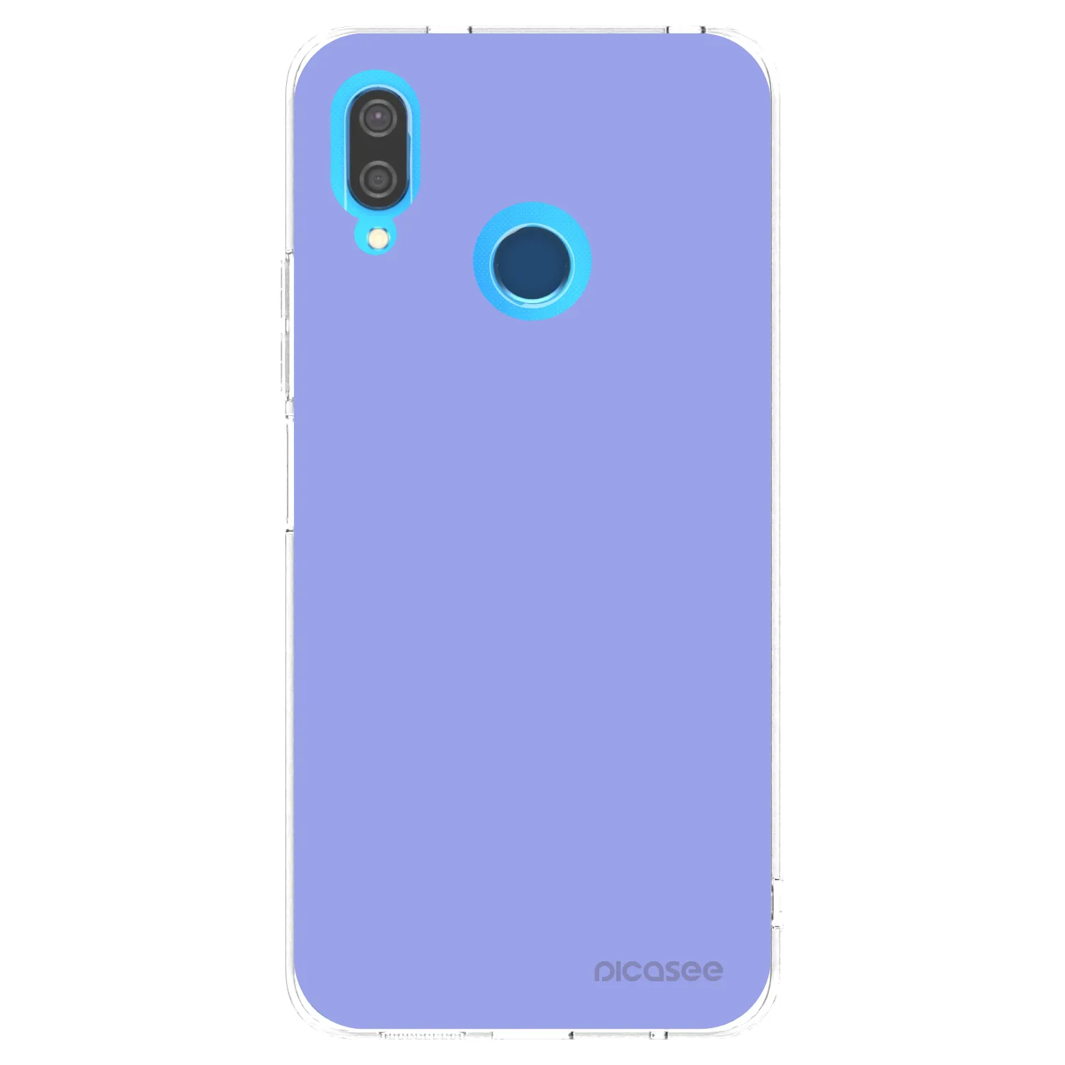 Picasee Huawei P20 Lite Hülle - Transparentes Silikon - Sky Whisper