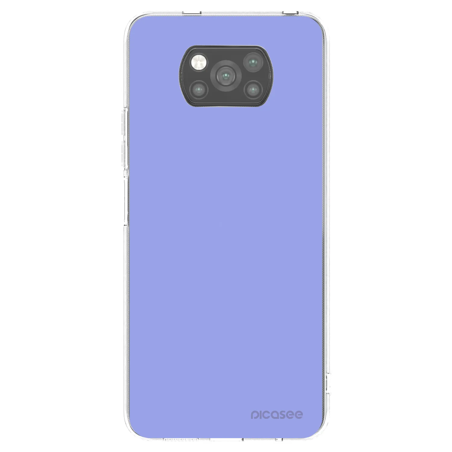 Picasee Xiaomi Poco X3 Pro Hülle - Schwarzes Silikon - Sky Whisper