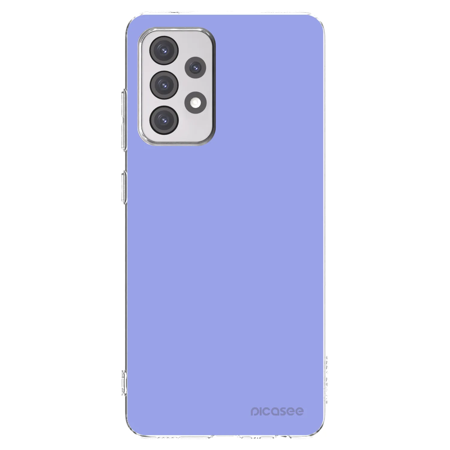 Picasee Samsung Galaxy A52s 5G A528B Hülle - Transparentes Silikon - Sky Whisper