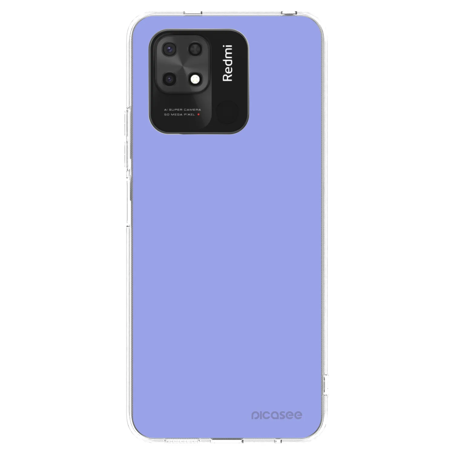 Picasee Xiaomi Redmi 10C Hülle - Transparentes Silikon - Sky Whisper