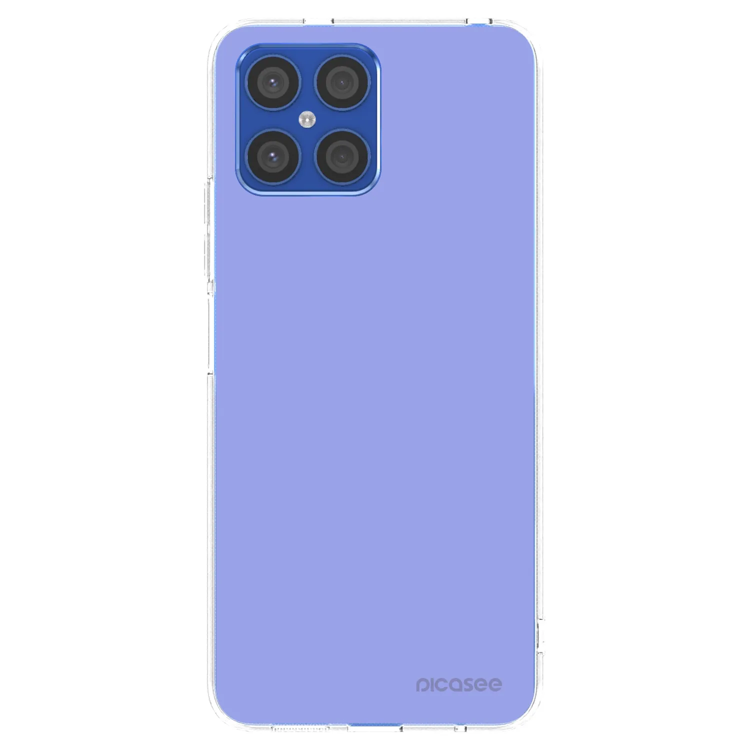Picasee Honor X8 4G Hülle - Transparentes Silikon - Sky Whisper