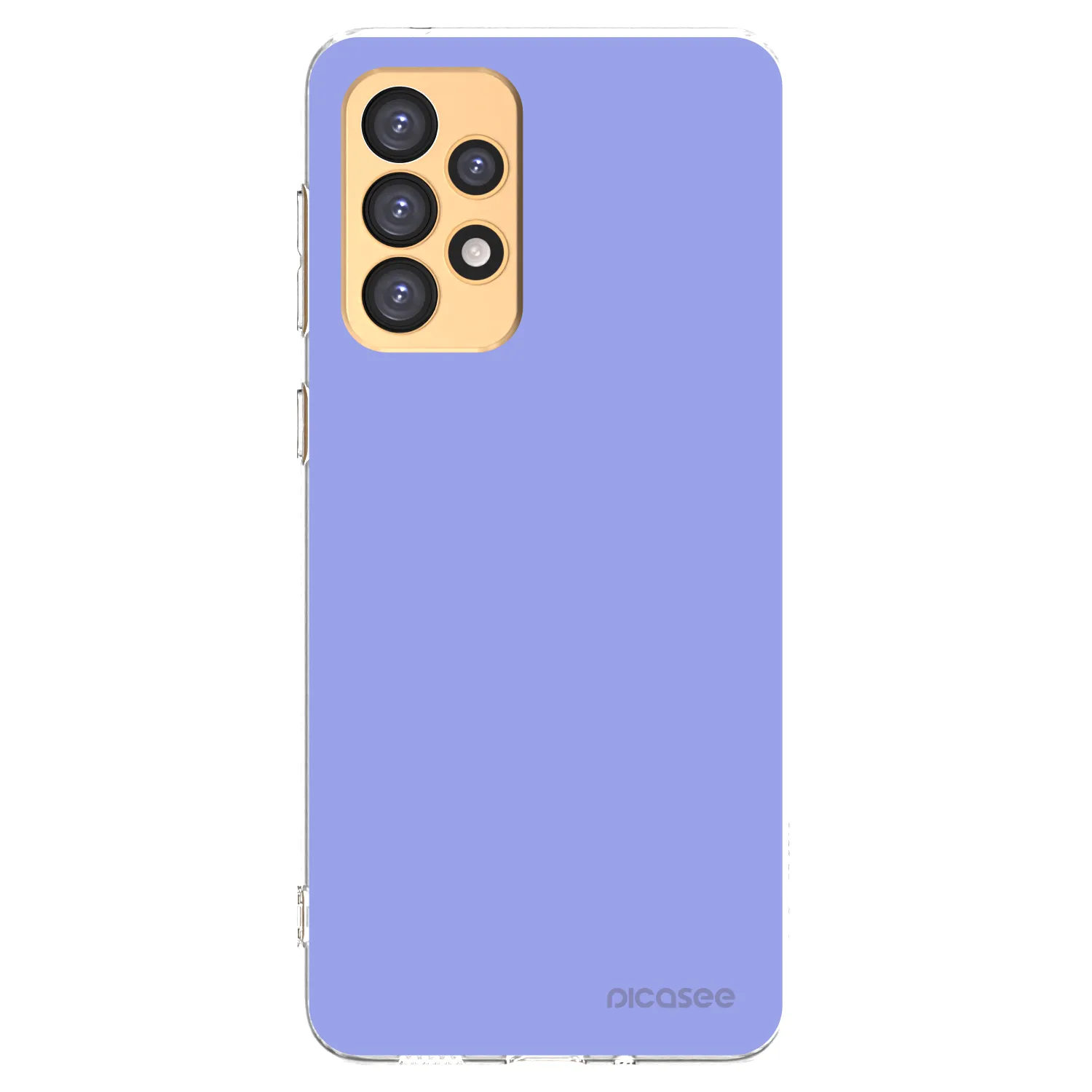 Picasee Samsung Galaxy A33 5G A336 Hülle - Transparentes Silikon - Sky Whisper