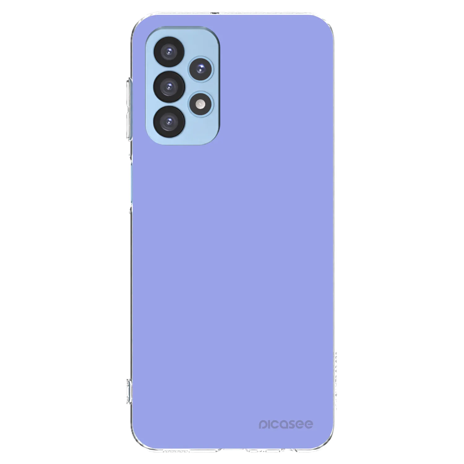 Picasee Samsung Galaxy A23 A235F 4G Hülle - Transparentes Silikon - Sky Whisper