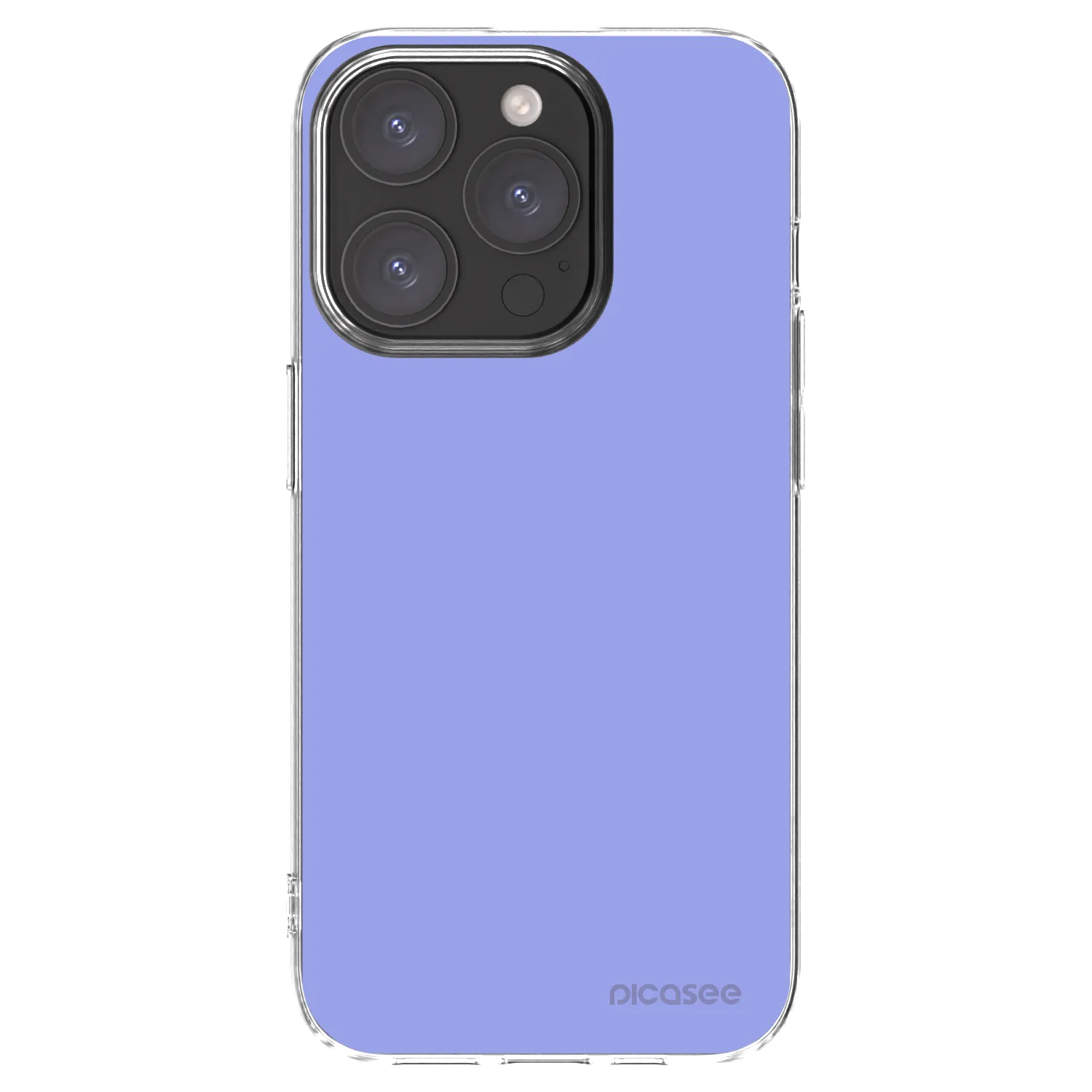 Picasee Apple iPhone 15 Pro Hülle - Transparentes Silikon - Sky Whisper