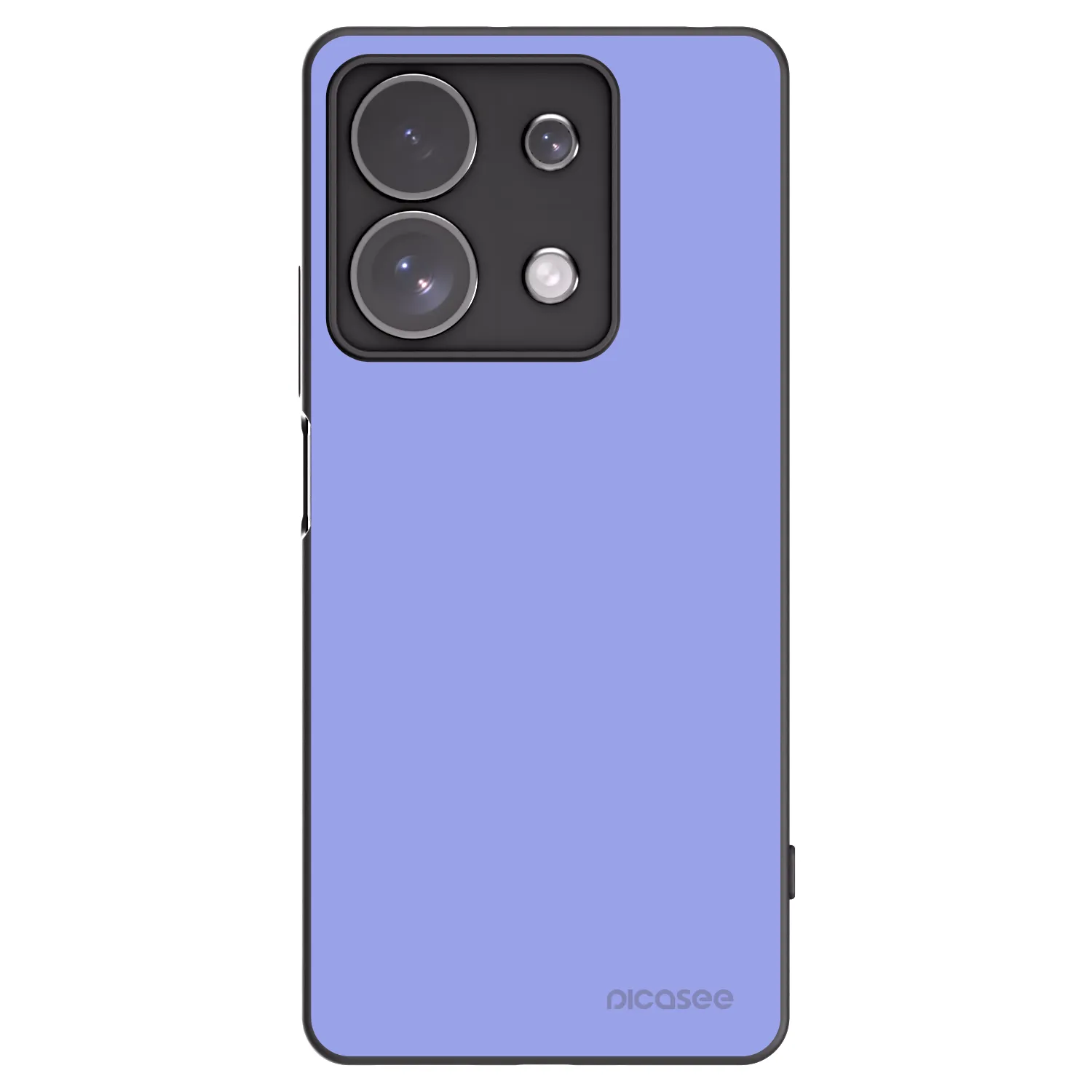 Picasee Xiaomi Redmi Note 13 Pro 4G Hülle - Schwarzes Silikon - Sky Whisper