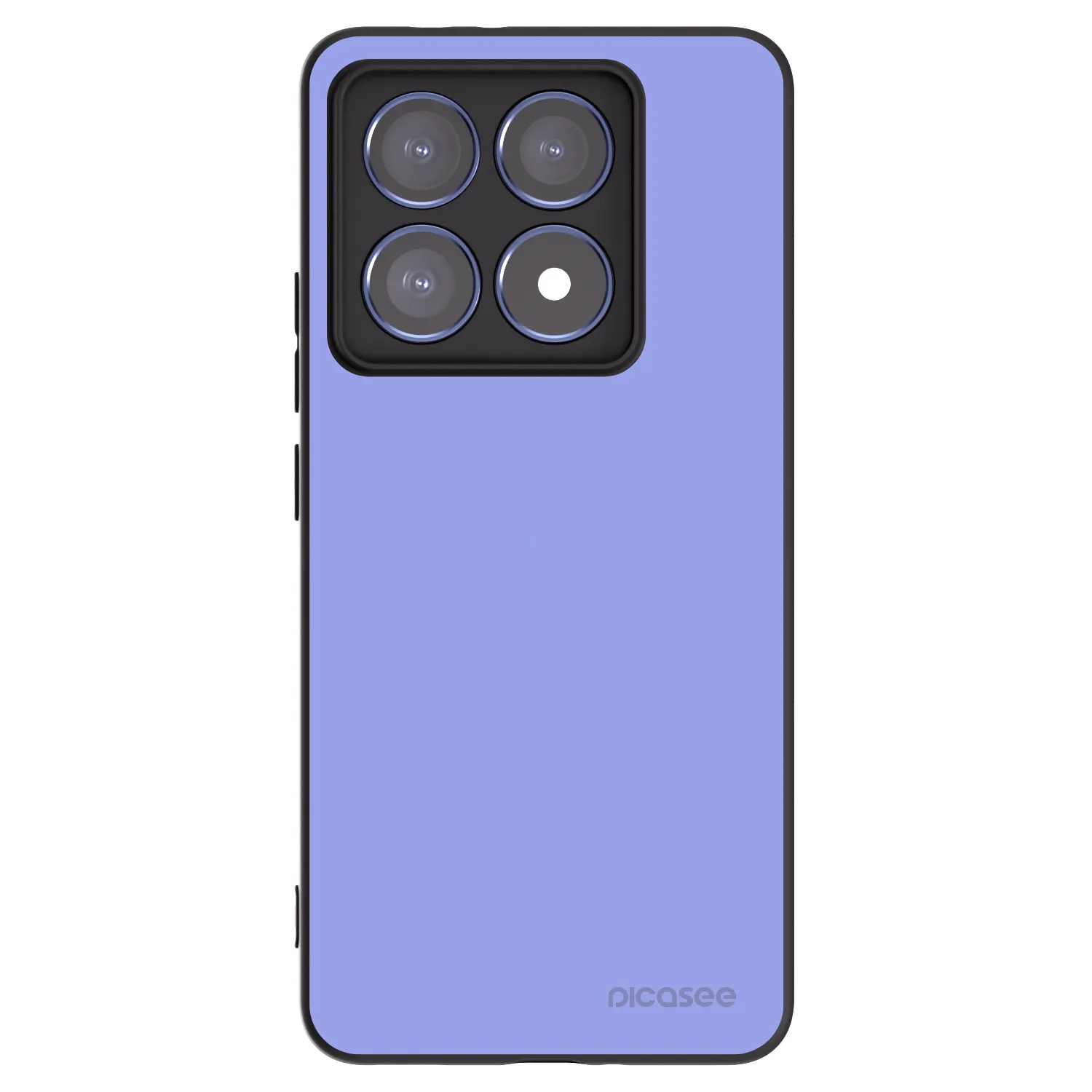 Picasee Xiaomi 14T Pro Hülle - Schwarzes Silikon - Sky Whisper