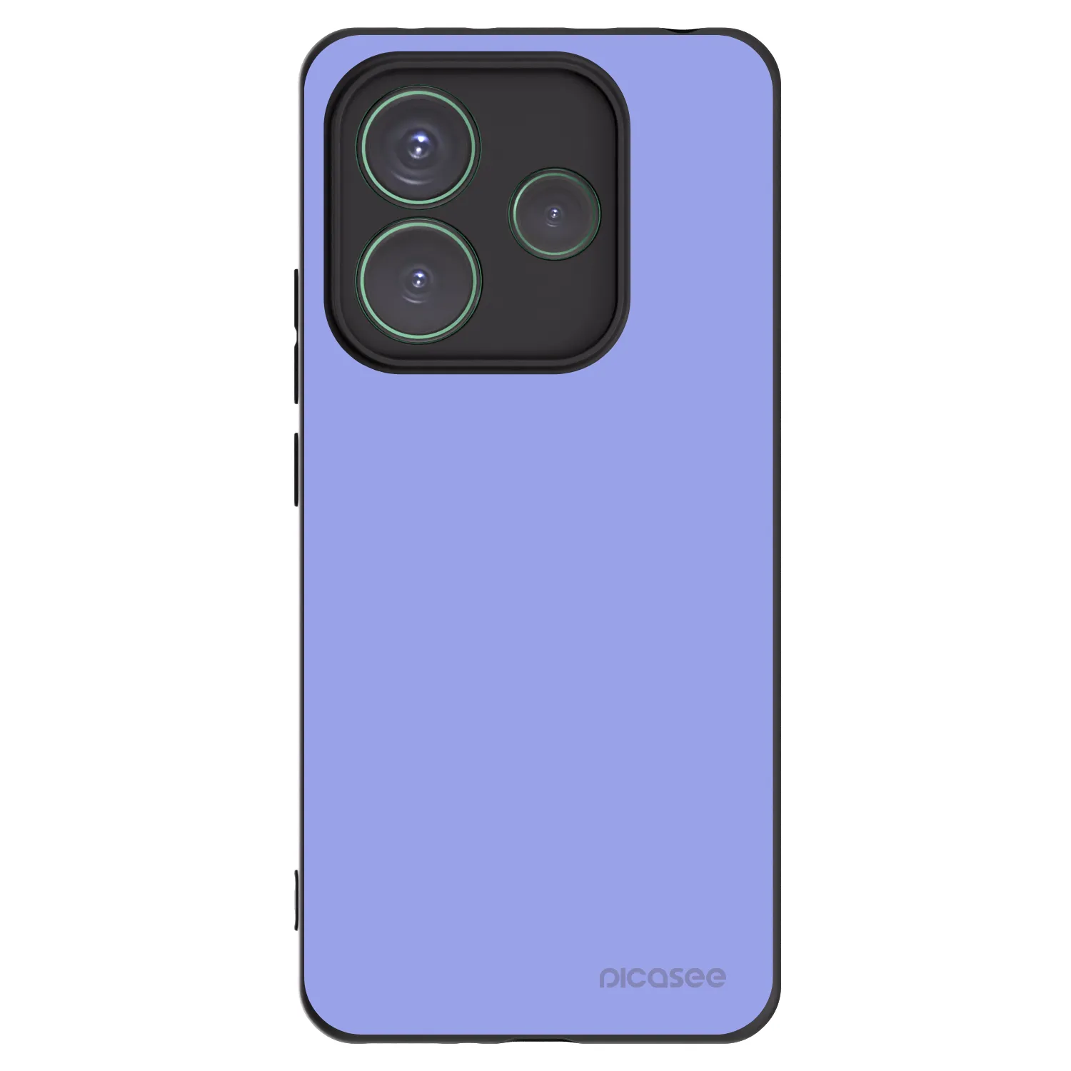 Picasee Xiaomi Redmi Note 14 5G Hülle - Schwarzes Silikon - Sky Whisper