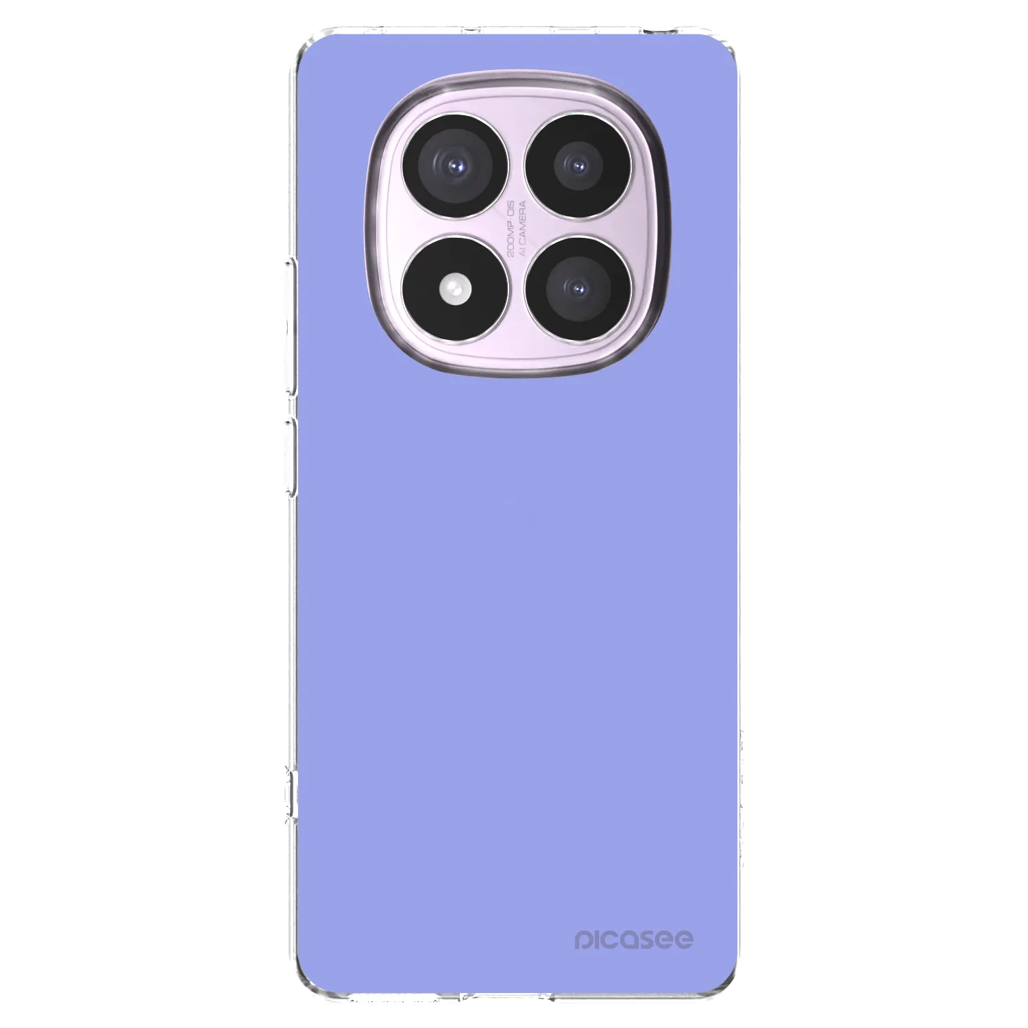 Picasee Xiaomi Redmi Note 14 Pro 4G Hülle - Transparentes Silikon - Sky Whisper
