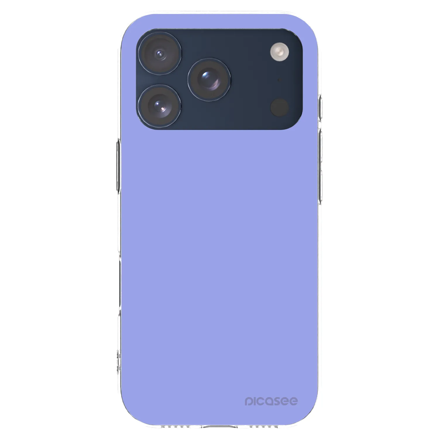 Picasee Apple iPhone 17 Pro Hülle - Transparentes Silikon - Sky Whisper