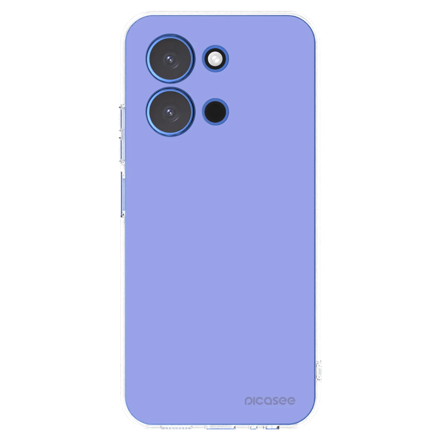 Picasee Xiaomi Redmi 15C 4G Hülle - Transparentes Silikon - Sky Whisper