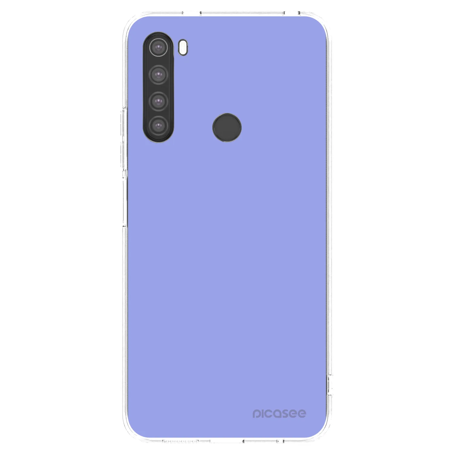 Picasee Xiaomi Redmi Note 8 Hülle - Transparentes Silikon - Sky Whisper