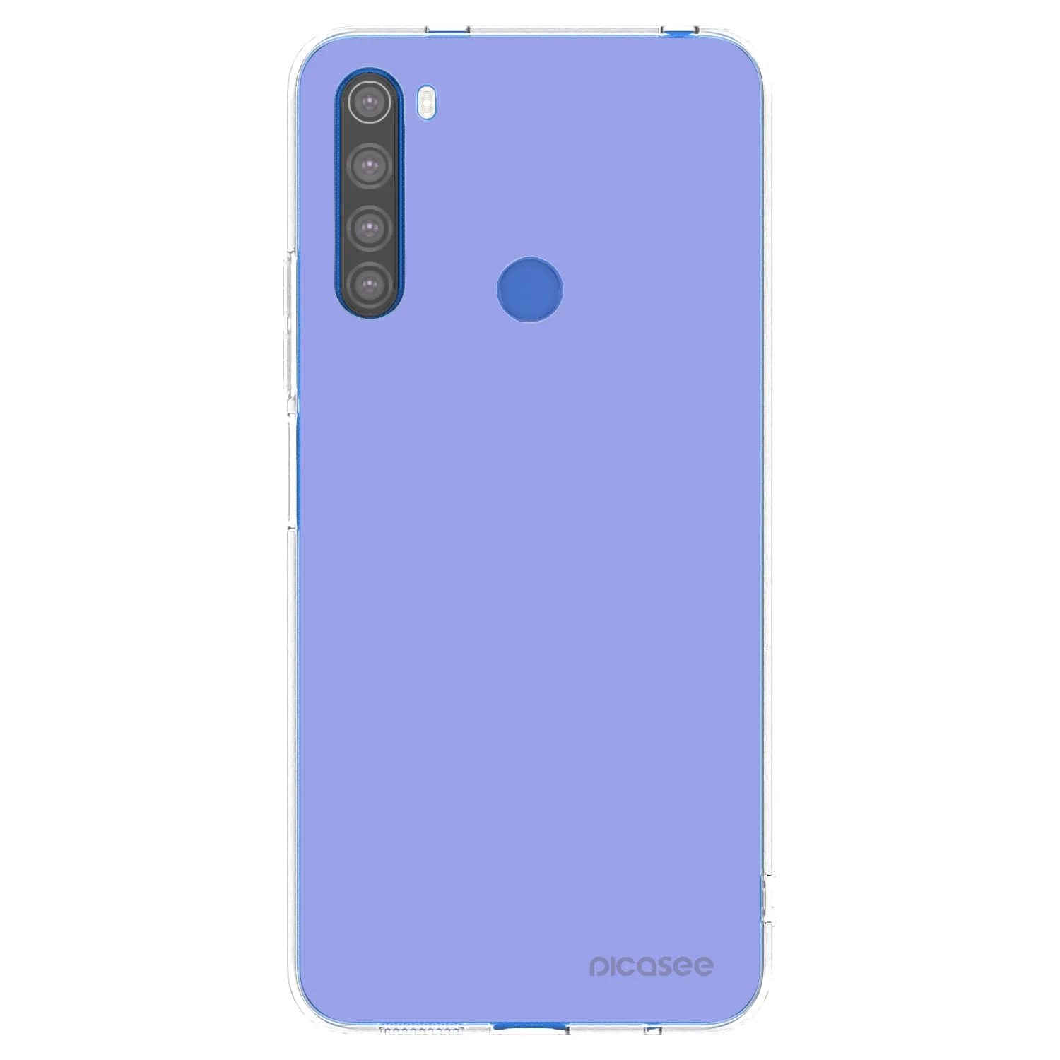 Picasee Xiaomi Redmi Note 8T Hülle - Transparentes Silikon - Sky Whisper