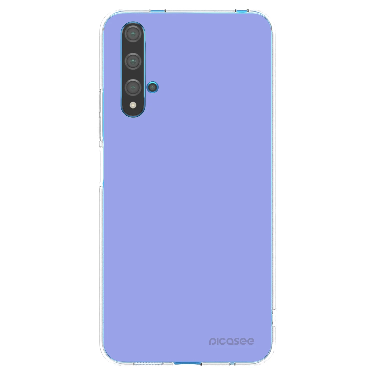 Picasee Huawei Nova 5T Hülle - Transparentes Silikon - Sky Whisper