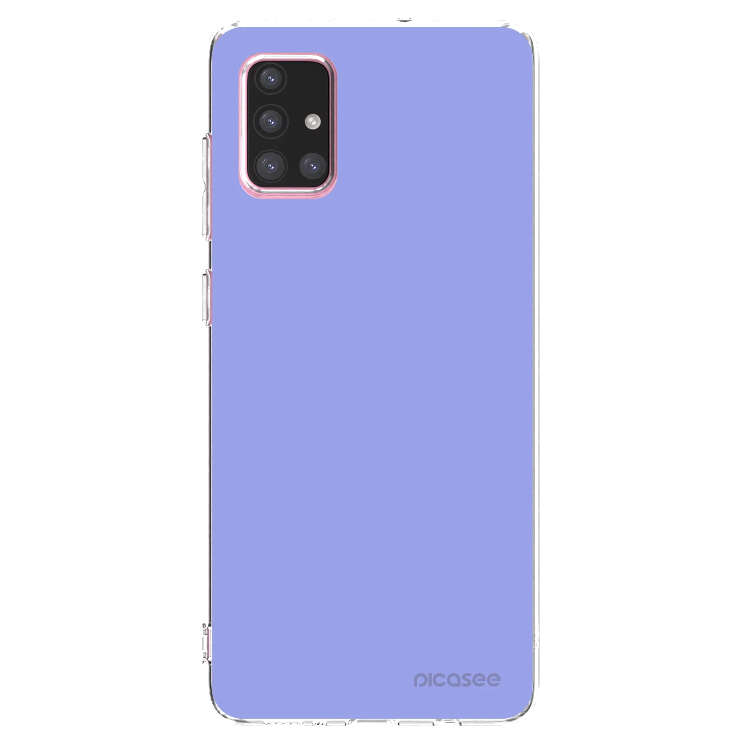 Picasee Samsung Galaxy A71 A715F Hülle - Transparentes Silikon - Sky Whisper