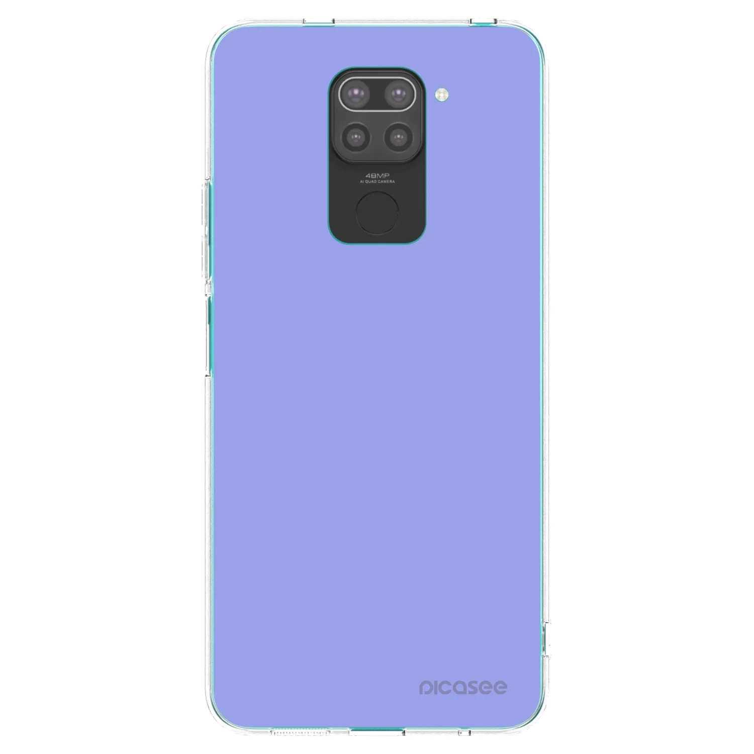 Picasee Xiaomi Redmi Note 9 Hülle - Schwarzes Silikon - Sky Whisper