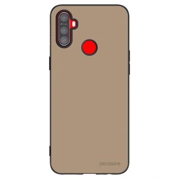 Picasee Realme 5 Hülle - Schwarzes Silikon - Soft Sand