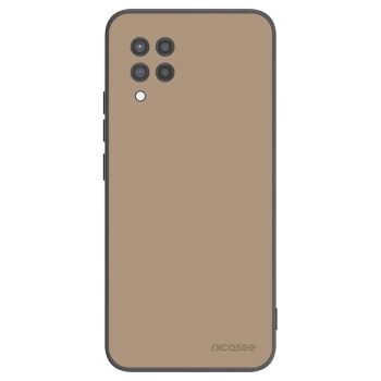 Picasee Samsung Galaxy A42 A426B Hülle - Schwarzes Silikon - Soft Sand