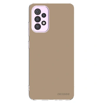 Picasee Samsung Galaxy A32 5G A326B Hülle - Transparentes Silikon - Soft Sand