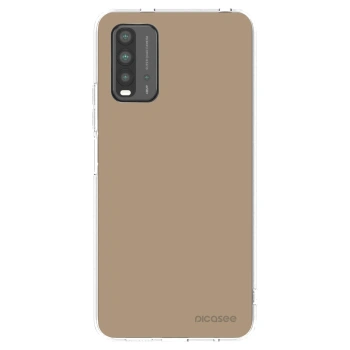 Picasee Xiaomi Redmi 9T Hülle - Transparentes Silikon - Soft Sand