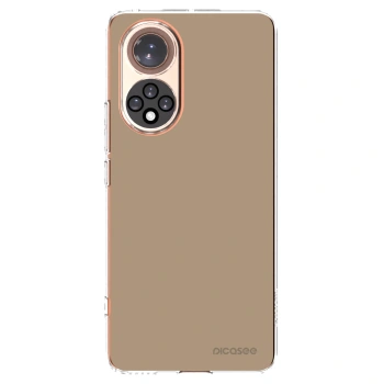 Picasee Honor 50 5G Hülle - Transparentes Silikon - Soft Sand