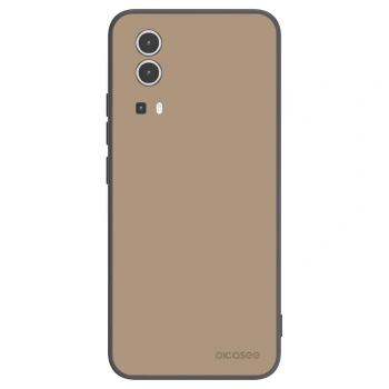 Picasee Vivo Y72 5G Hülle - Schwarzes Silikon - Soft Sand