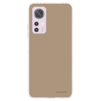Picasee Xiaomi 12 Hülle - Transparentes Silikon - Soft Sand
