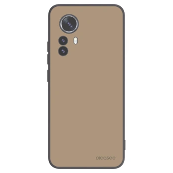 Picasee Xiaomi 12 Pro Hülle - Schwarzes Silikon - Soft Sand