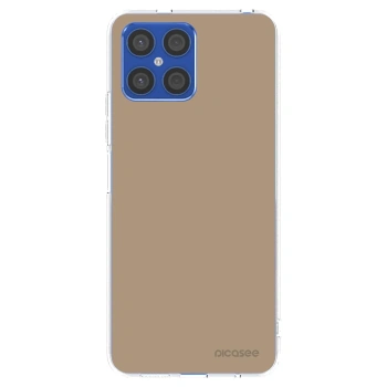 Picasee Honor X8 4G Hülle - Transparentes Silikon - Soft Sand