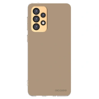 Picasee Samsung Galaxy A33 5G A336 Hülle - Transparentes Silikon - Soft Sand