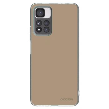 Picasee Xiaomi Redmi Note 11 Pro+ 5G Hülle - Transparentes Silikon - Soft Sand