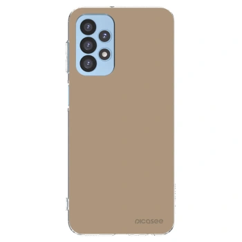 Picasee Samsung Galaxy A23 A235F 4G Hülle - Transparentes Silikon - Soft Sand