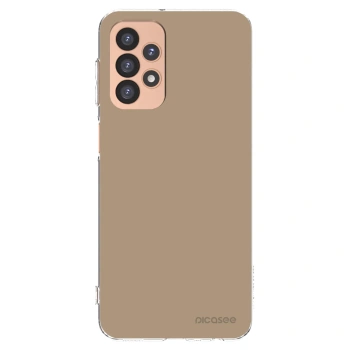 Picasee Samsung Galaxy A23 A236B 5G Hülle - Transparentes Silikon - Soft Sand