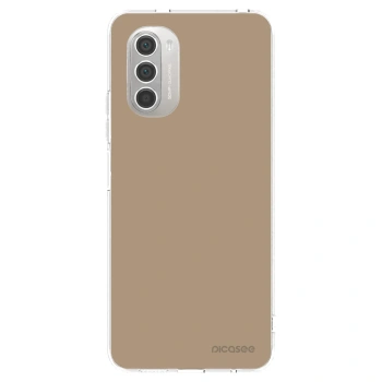 Picasee Motorola Moto G51 Hülle - Transparentes Silikon - Soft Sand