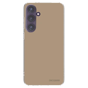 Picasee Samsung Galaxy S24+ S926B 5G Hülle - Transparentes Silikon - Soft Sand