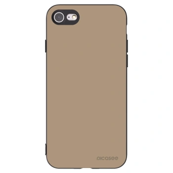 Picasee Apple iPhone 8 Hülle - Schwarzes Silikon - Soft Sand