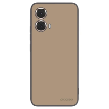 Picasee Motorola Moto G85 Hülle - Schwarzes Silikon - Soft Sand