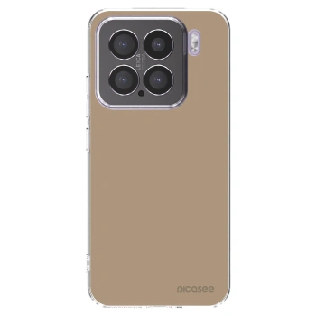 Picasee Xiaomi 15 Hülle - Transparentes Silikon - Soft Sand