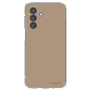 Picasee Samsung Galaxy A17 5G Hülle - Transparentes Silikon - Soft Sand