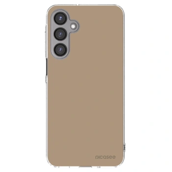 Picasee Samsung Galaxy A16 4G Hülle - Transparentes Silikon - Soft Sand