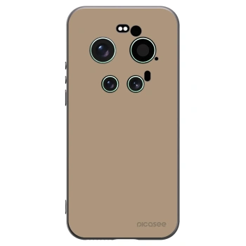 Picasee Xiaomi 17 Ultra Hülle - Schwarzes Silikon - Soft Sand
