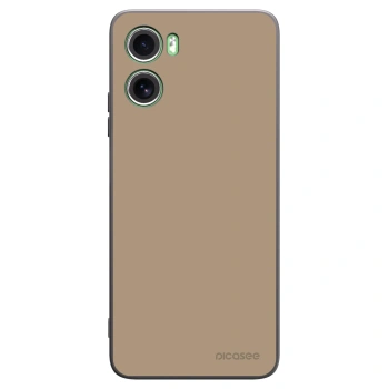 Picasee Motorola Moto G06 Hülle - Schwarzes Silikon - Soft Sand