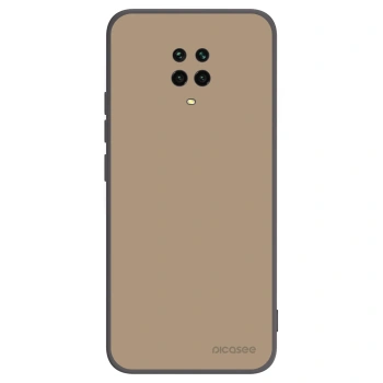 Picasee Xiaomi Redmi Note 9 Pro Hülle - Schwarzes Silikon - Soft Sand