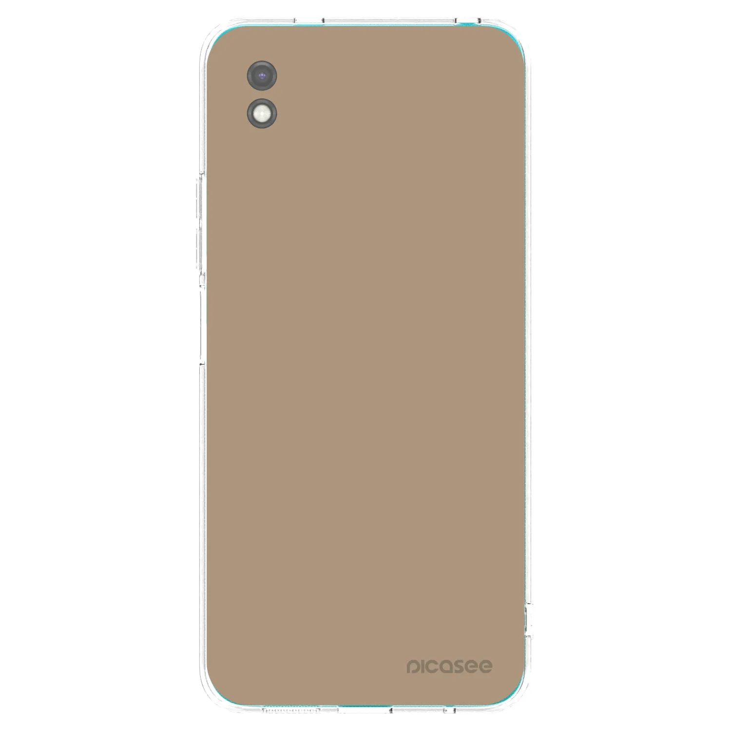 Picasee Xiaomi Redmi 9A Hülle - Schwarzes Silikon - Soft Sand
