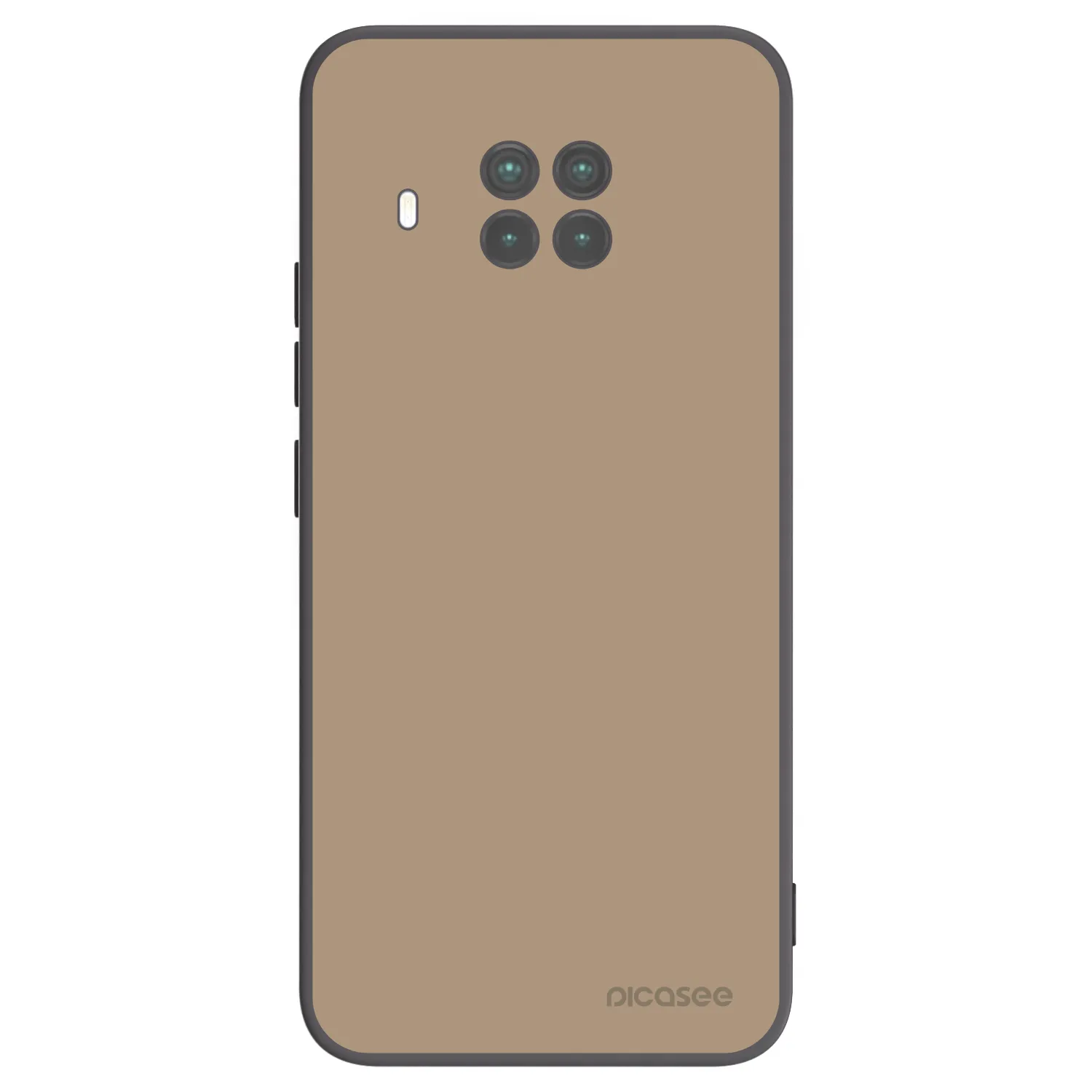 Picasee Xiaomi Mi 10T Lite Hülle - Schwarzes Silikon - Soft Sand