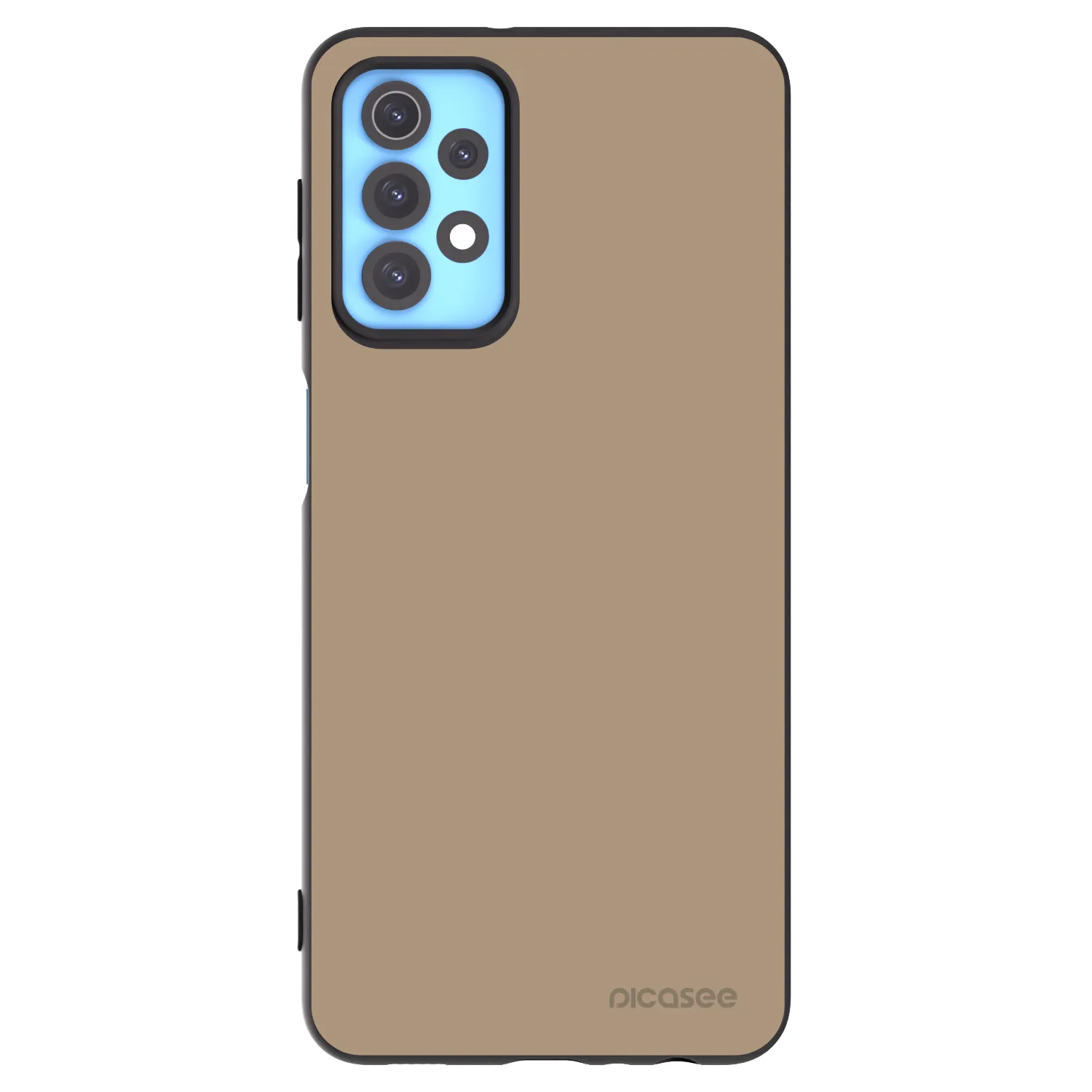 Picasee Samsung Galaxy A32 4G SM-A325F Hülle - Schwarzes Silikon - Soft Sand