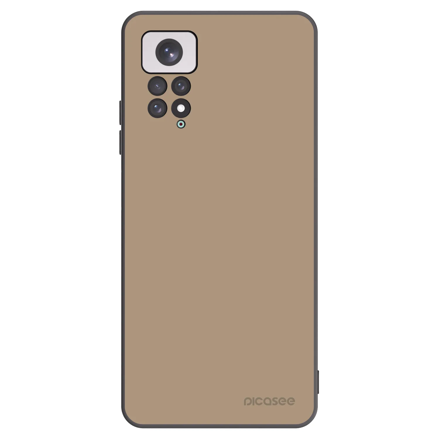 Picasee Xiaomi Redmi Note 11 Hülle - Schwarzes Silikon - Soft Sand